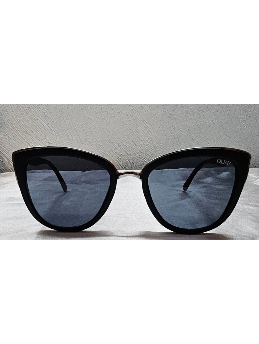 QUAY Australia My Girl Black Cat Eye Sunglasses 128